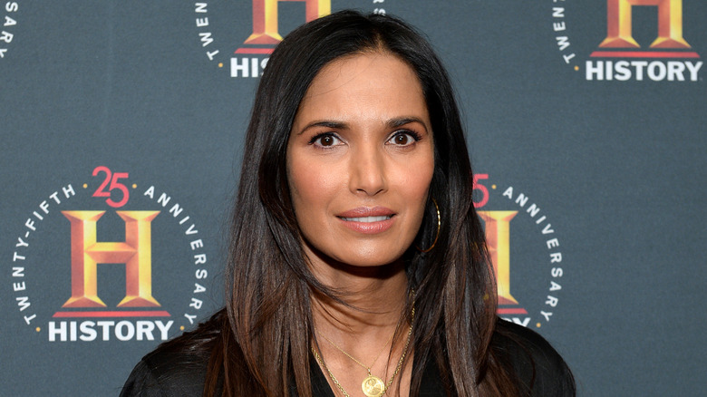 Padma Lakshmi smiling