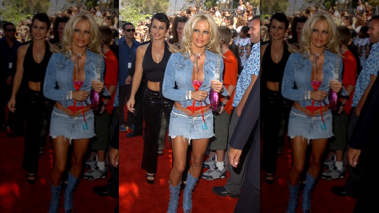 Pamela Anderson at the Teen Choice Awards in 2001.