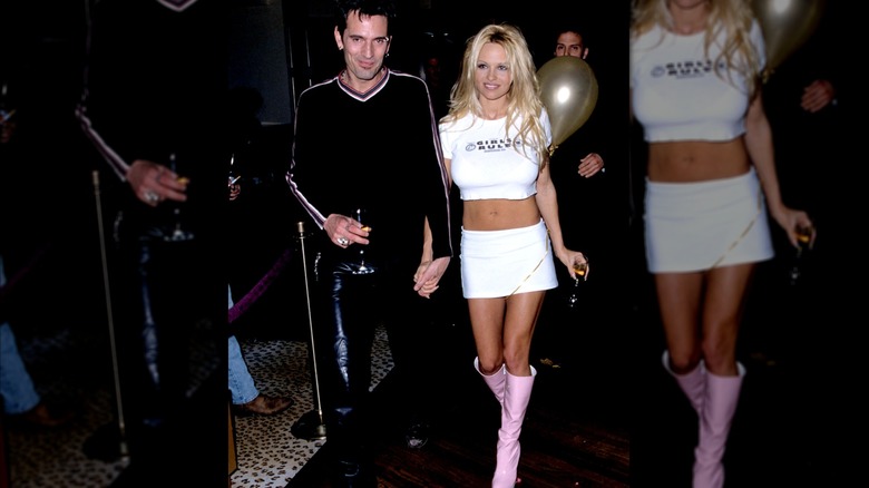 Pamela Anderson and Tommy Leein 1998.