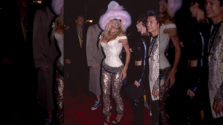 Pamela Anderson at the 1999 MTV Video Music Awards.