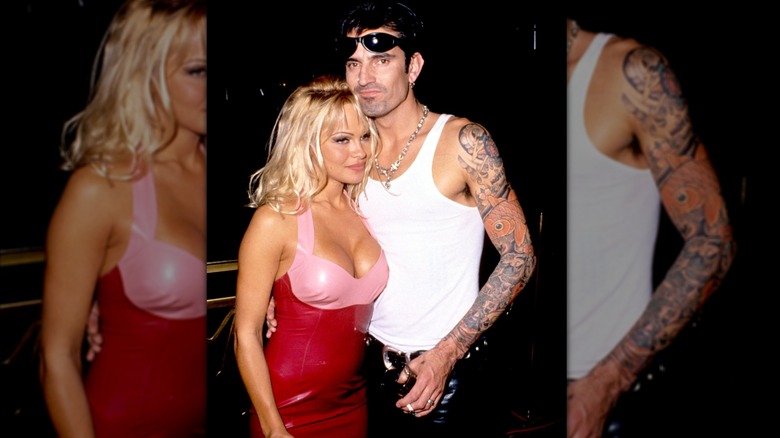 Pamela Anderson and Tommy Lee in 1995.