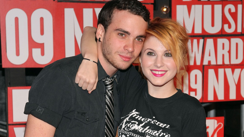 Taylor York and Hayley Williams of Paramore