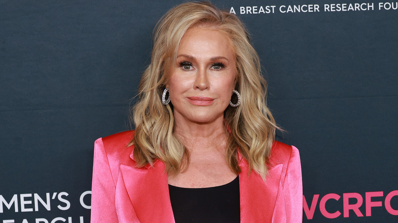 Kathy Hilton pink blazer