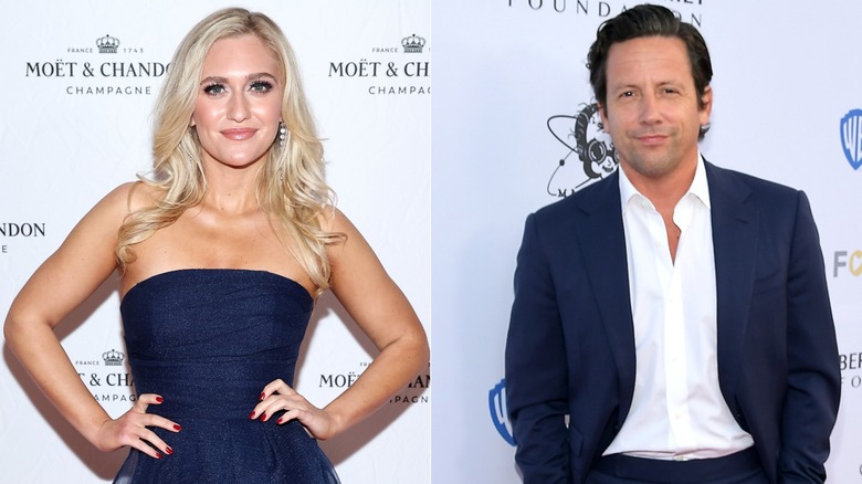 Maggie Sajak and Ross McCall smiling