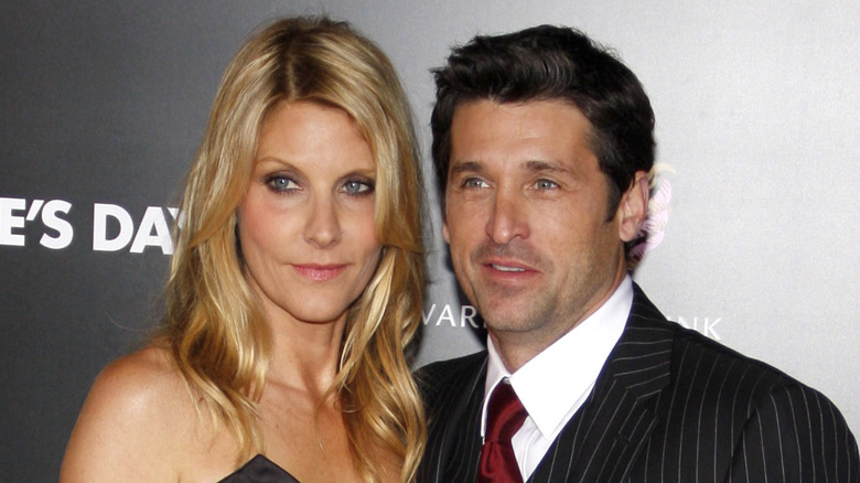 Jillian and Patrick Dempsey on the red carpet