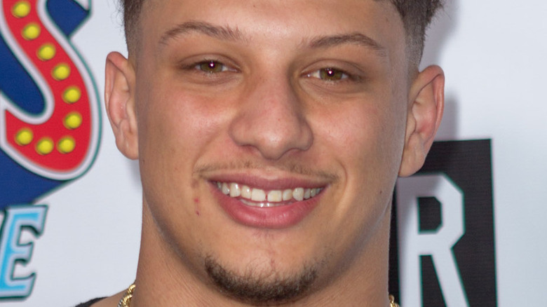 Patrick Mahomes smile 