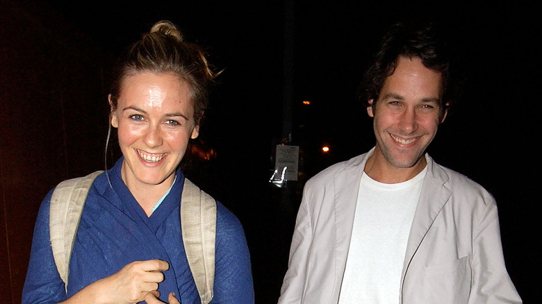 Paul Rudd and Alicia Silverstone at an event 