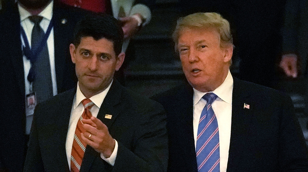 Paul Ryan and Donald Trump