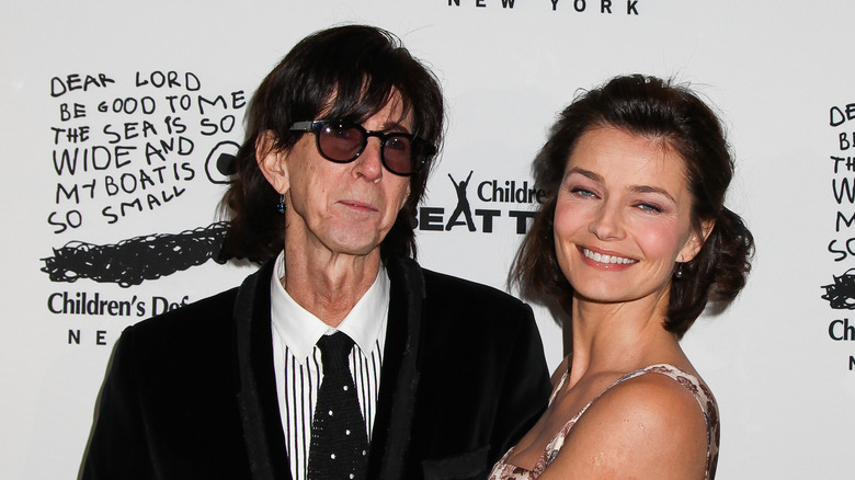 Ric Ocasek and Paulina Porizkova in 2010