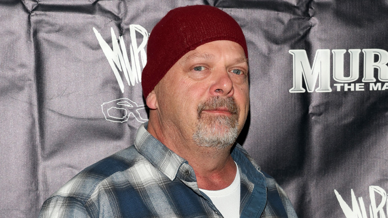 Rick Harrison smiles in close-up