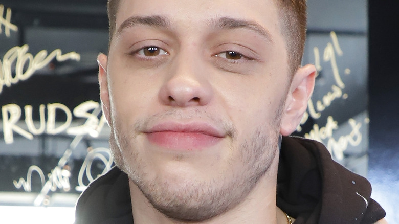 Pete Davidson smiling at the camera