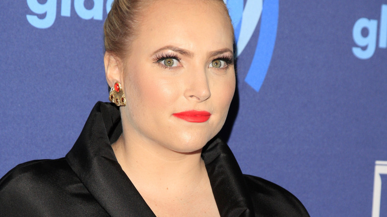 Meghan McCain staring intensely 