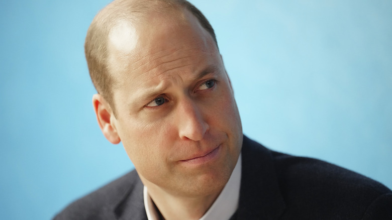 Prince William wearing a suit
