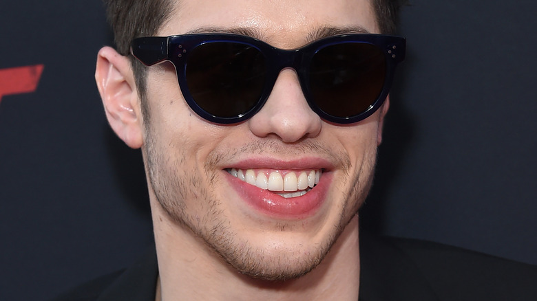 Pete Davidson smiling