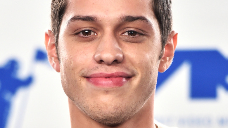 Pete Davidson smiling