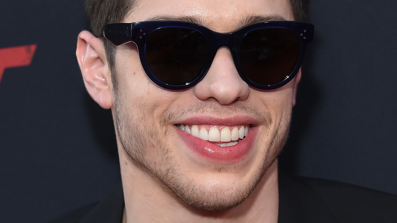 Pete Davidson wearing sunglasses