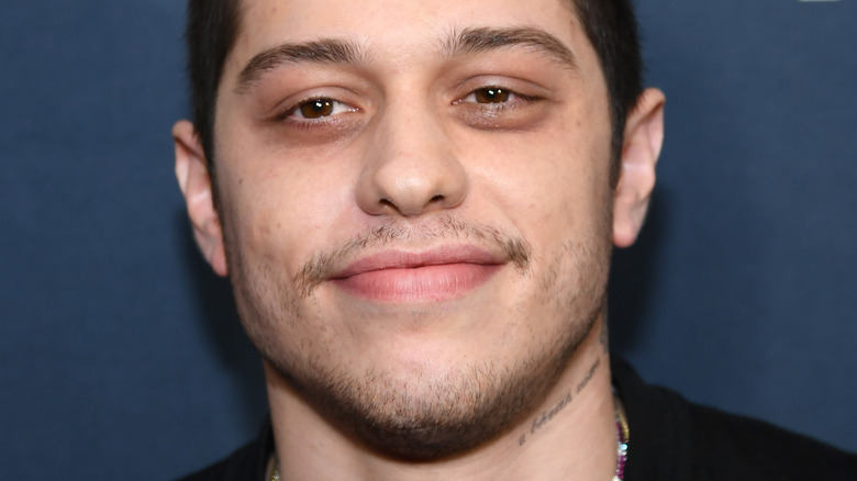 Pete Davidson smiling