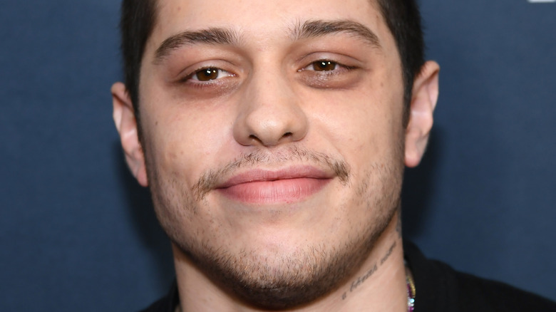 Pete Davidson looking at the camera