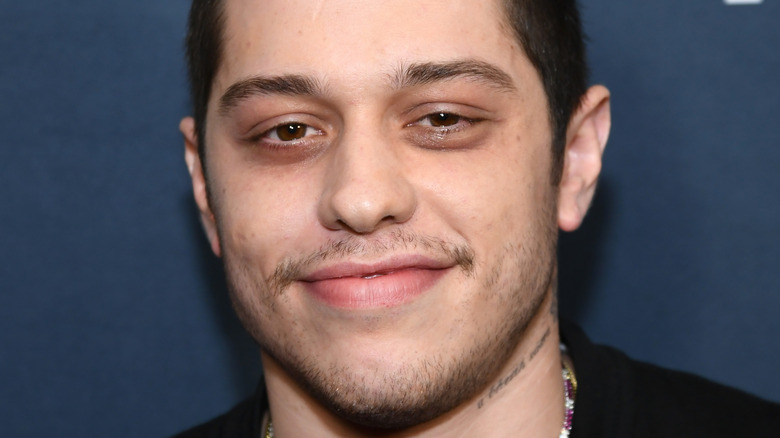 Pete Davidson smiling