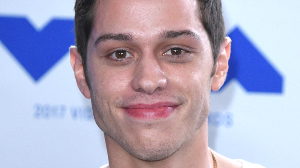 Pete Davidson smiling