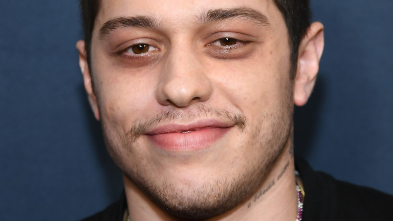 Pete Davidson smiling