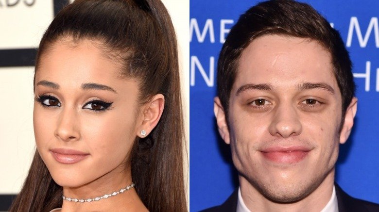 Ariana Grande and Pete Davidson