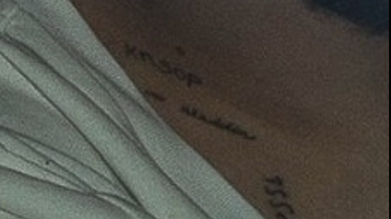 Pete Davidson's tattoo