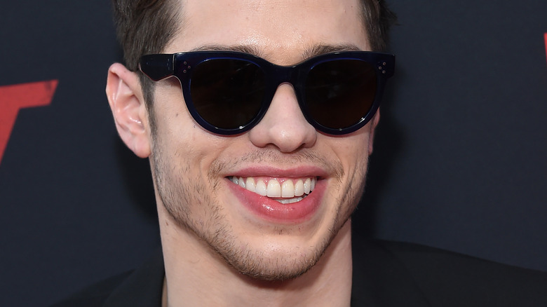 Pete Davidson smiling