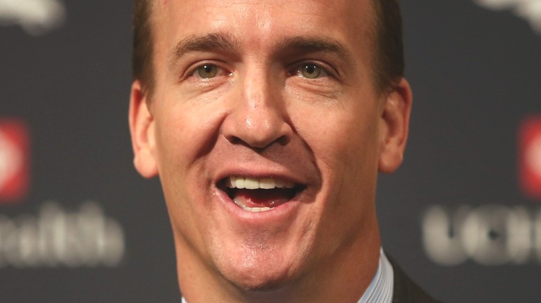 Peyton Manning smiling