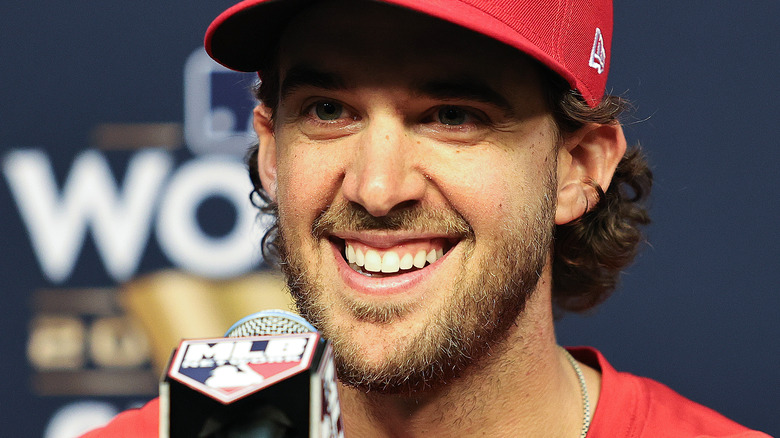 Aaron Nola at an event 