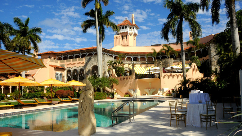 The Mar-a-Lago pool