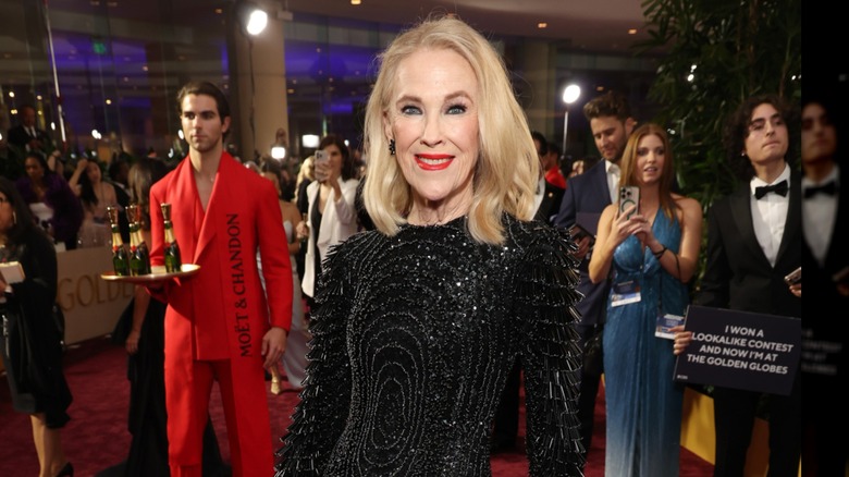 Catherine O'Hara at the Golden Globes