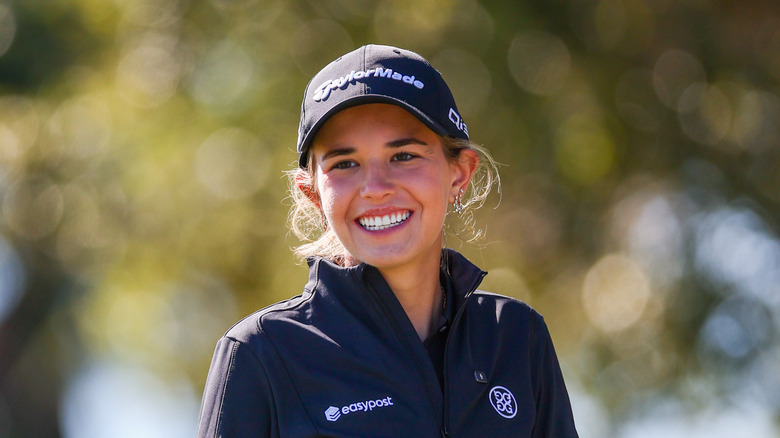 Kai Trump all-smiles