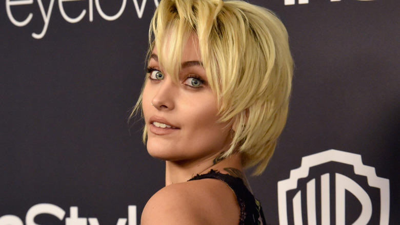 Paris Jackson attends a post-Golden Globes party