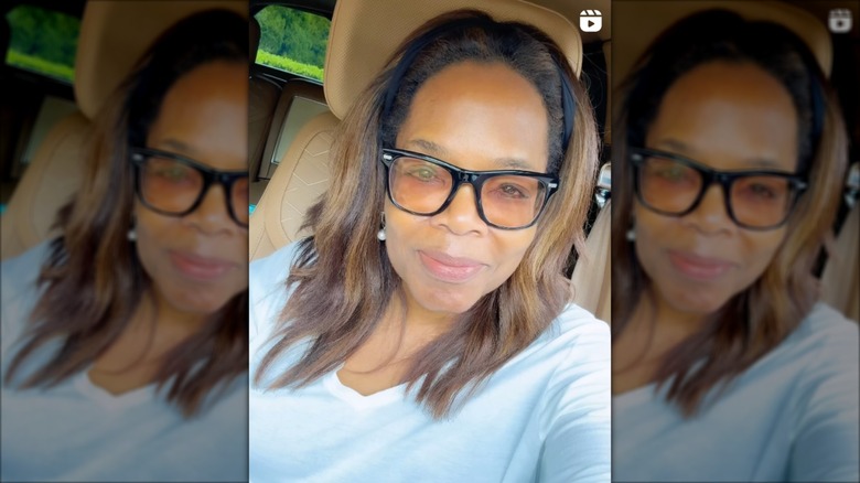 Oprah Winfrey without makeup