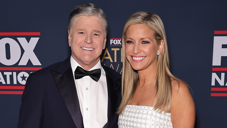 Sean Hannity and Ainsley Earhardt at the 2024 Patriot Awards.