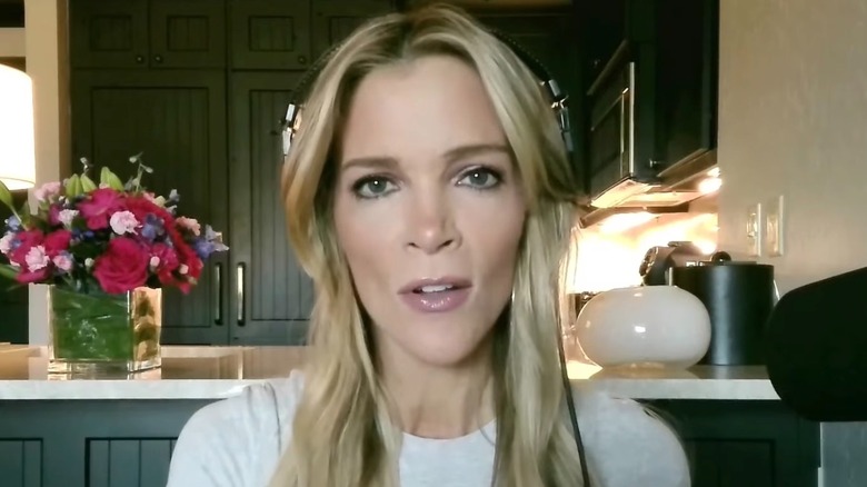 Megyn Kelly filming an episode of "The Megyn Kelly Show"