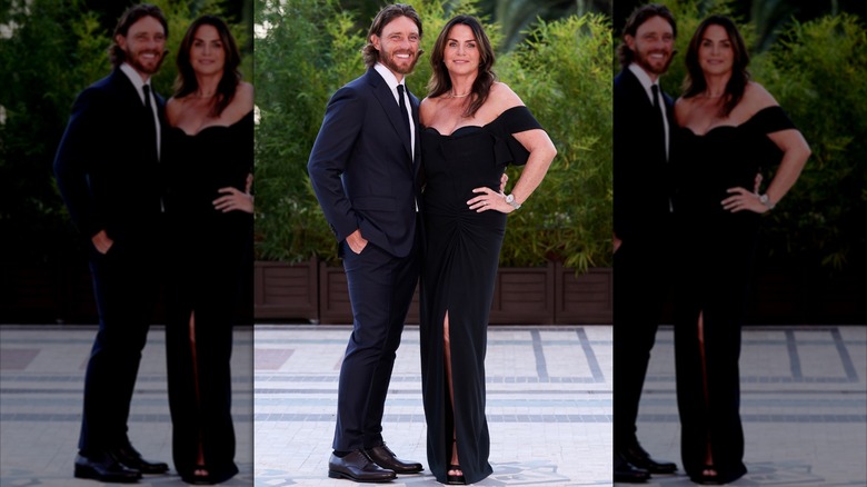 Tommy Fleetwood and Clare Fleetwood at Ryder Cup Gala