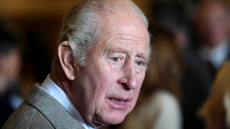 King Charles III candid
