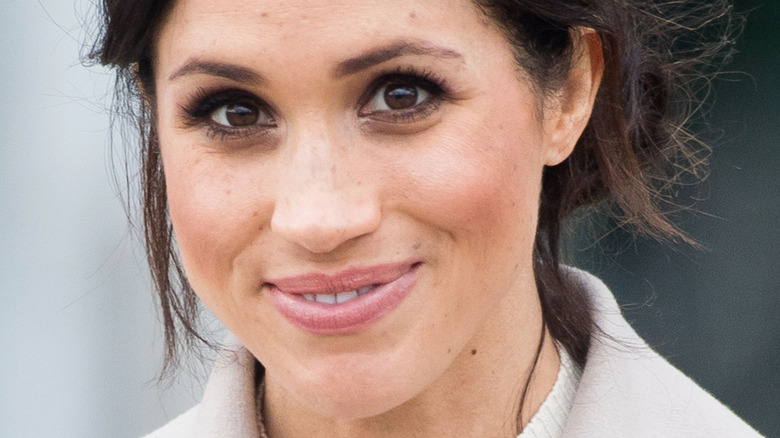 Meghan Markle smiling