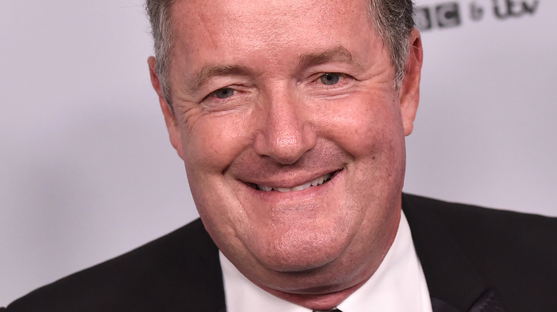 Piers Morgan smiling