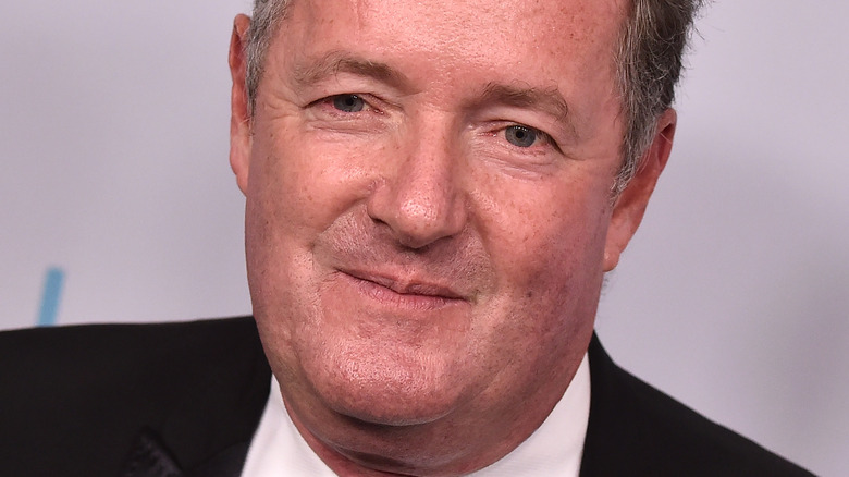 Piers Morgan posing