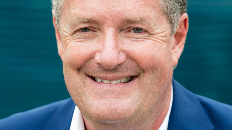 Piers Morgan smiling