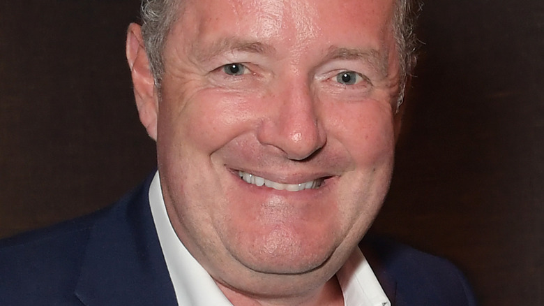 Piers Morgan smiling