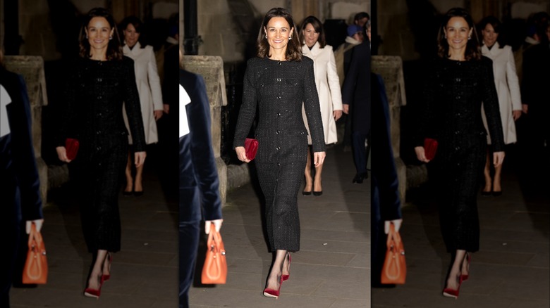 Pippa Middleton attending the 'Together At Christmas' Carol Service at Westminster Abbey