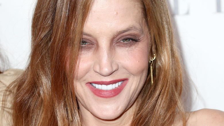 Lisa Marie Presley smiling