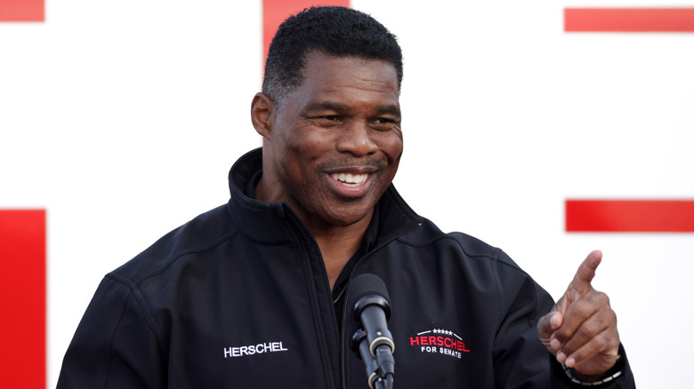 Herschel Walker grinning