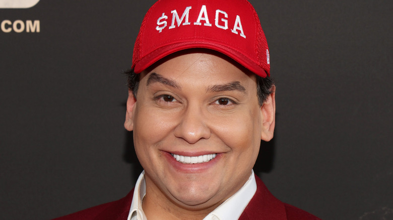 George Santos attends the premiere of Line In The Sand