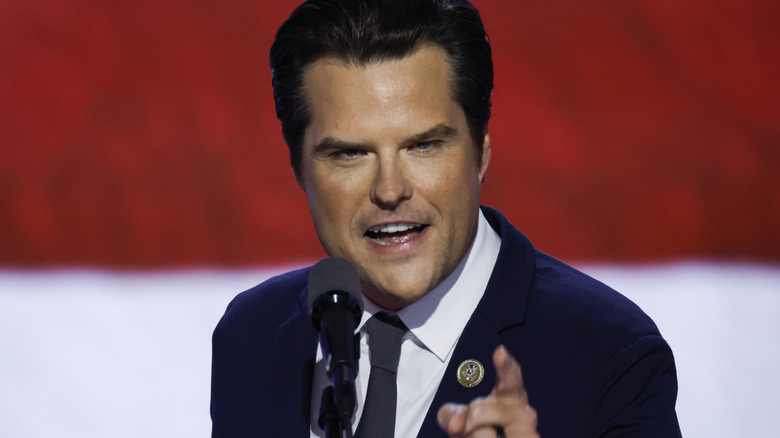 Matt Gaetz speaks at the 2024 Republican National Convention