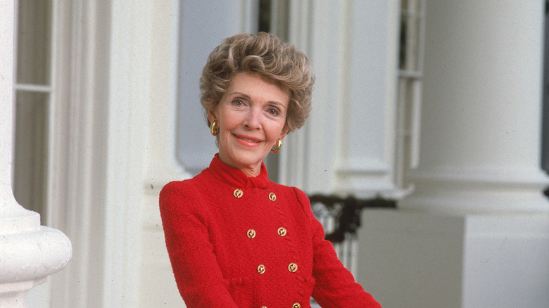 Nancy Reagan at the White House